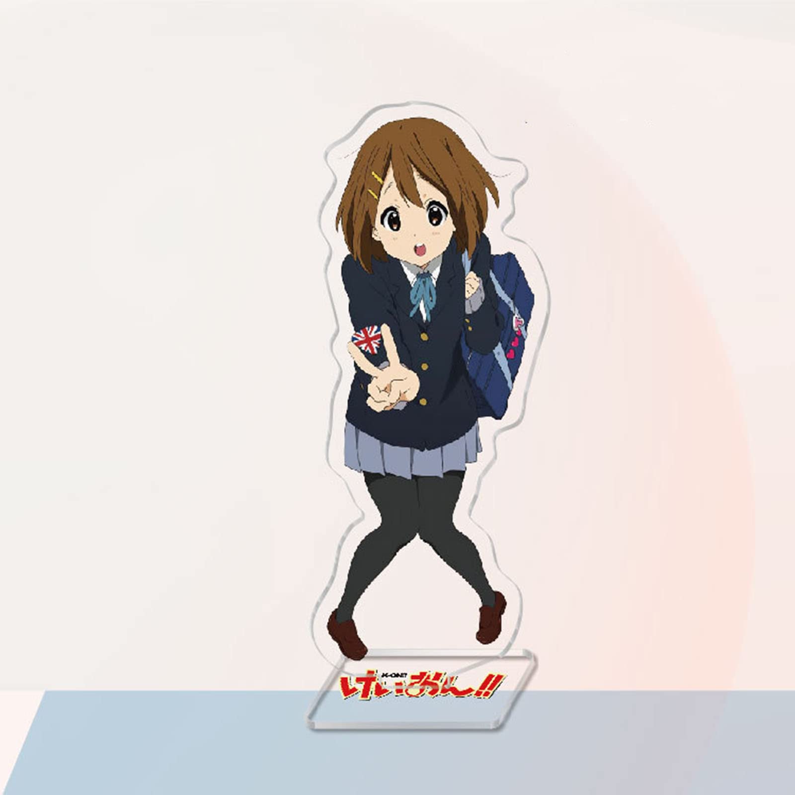 けいおん アクリルスタンド 中野梓 秋山澪 平沢唯 琴吹紬 田井中律 フィギュア アクスタ 台座あり 装飾品 プレゼント かわいい 軽音少女グッズ  (8)